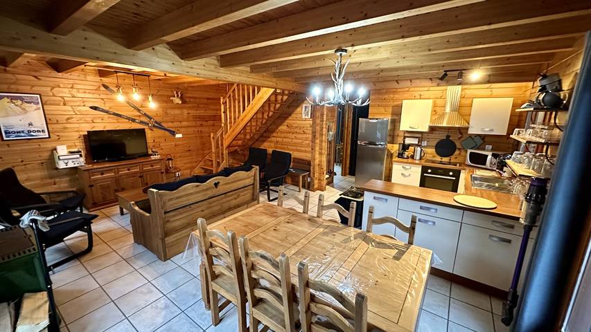 Chalet pour 6 personnes, avec jardin et terrasse à Mont-Dore - 3