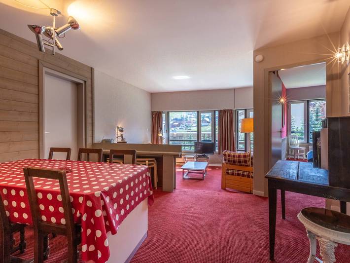 Appartement de vacances pour 5 personnes, avec balcon à Val-d'Isère