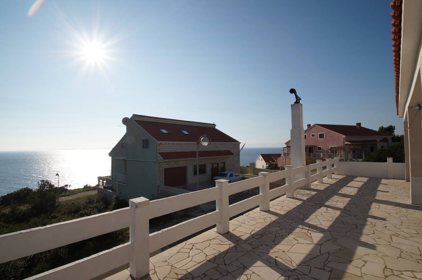Ganze Wohnung, 1-Zimmer-Ferienwohnung mit Terrasse und Meerblick Zavalatica, Korcula A-247-c in Čara, Korcula