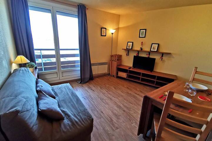 Chalet pour 6 personnes, avec balcon dans Les 7 Laux