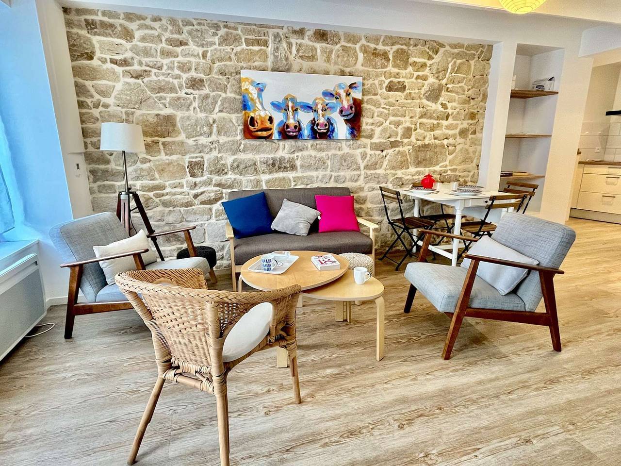 Charmantes Haus in Étel, 3 Zimmer, moderner Komfort, nahe Strand und Geschäften in Étel, Côte des Mégalithes