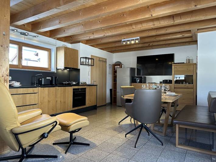Ferienhaus für 4 Personen, mit Balkon und Terrasse in Rettenberg