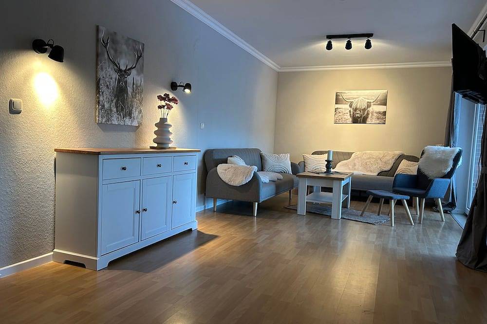 Meedehof Moorhausen, Wh Kuhstall - Ferienwohnung Kuhstall in Varel, Südliche Nordseeküste