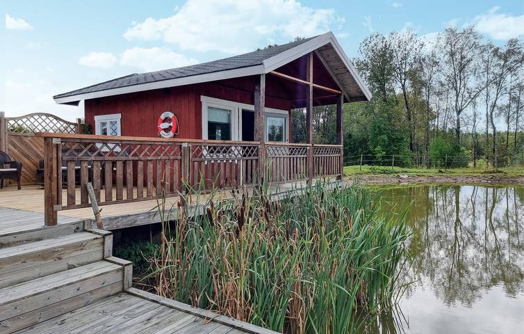 Ferienhaus für 4 Personen, mit Ausblick und Garten
