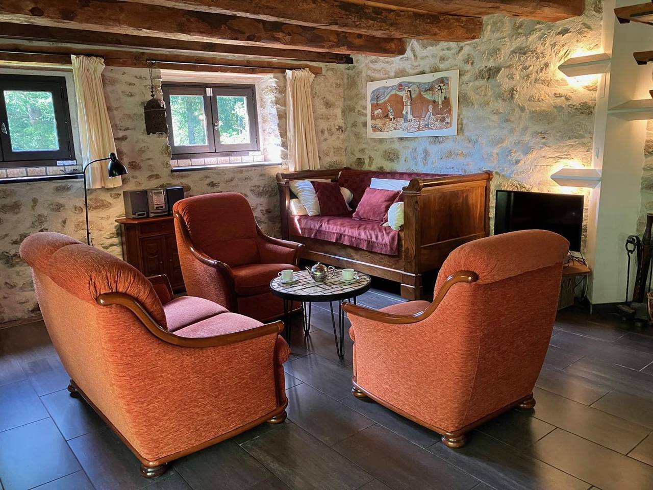Gîte voor 4 personen met tuin in Montoulieu, Parc naturel régional des Pyrénées ariégeoises