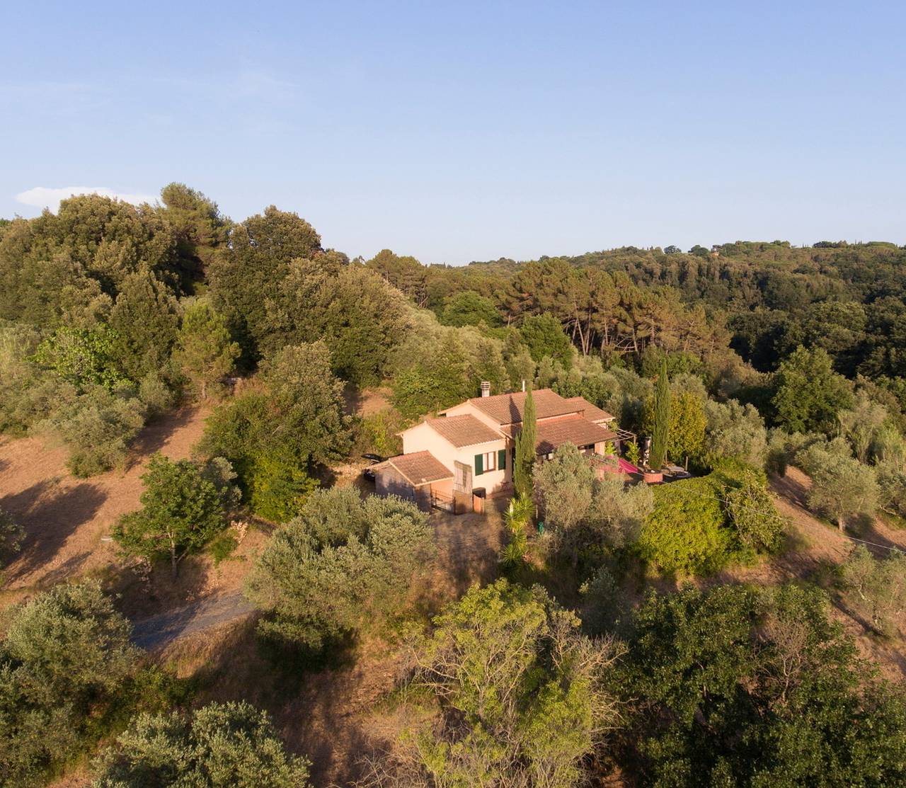 Podere Mulino Vecchio in Guardistallo, Etruskische Küste