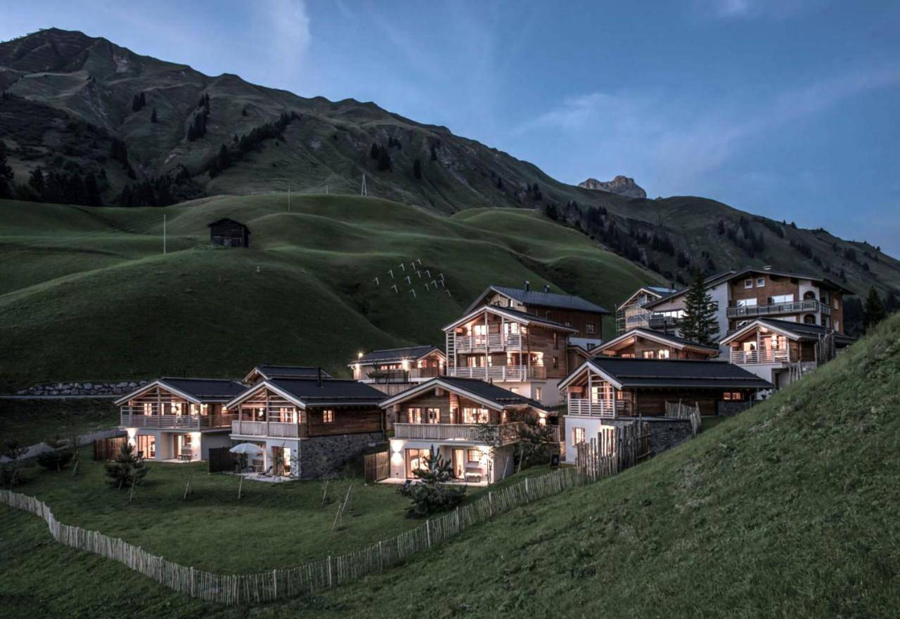 Aadla Walser-Chalets mit privater Sauna, Hotpot und Hotelservice in Schröcken, Bregenzerwald