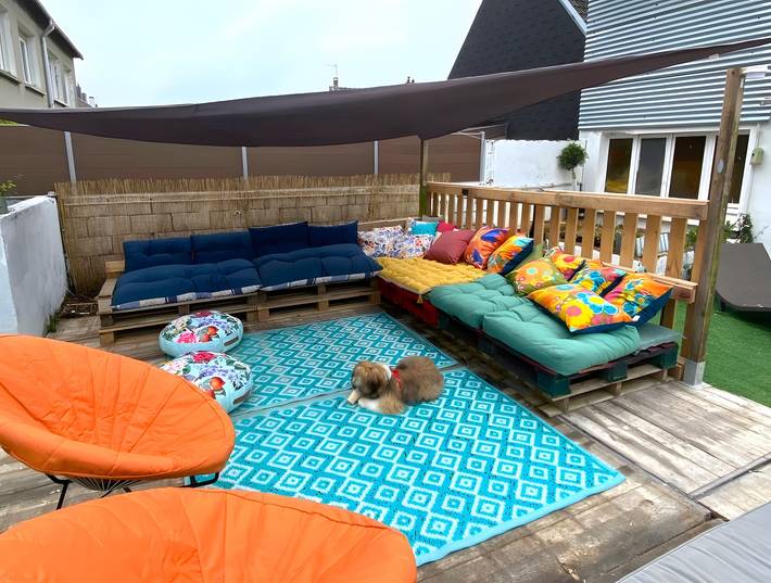 Maison de vacances pour 6 personnes, avec jardin, adapté aux familles dans le Pas-de-Calais