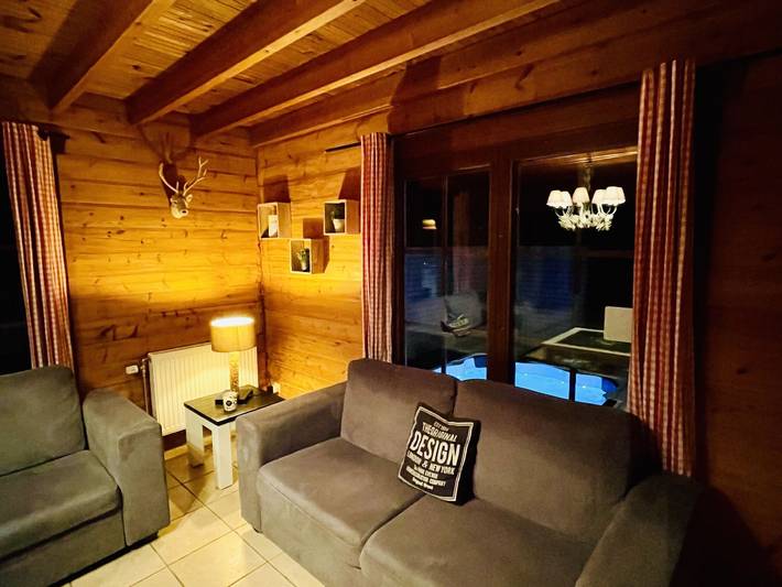 Chalet pour 10 personnes, avec sauna ainsi que jardin et terrasse, animaux acceptés en Belgique - 3