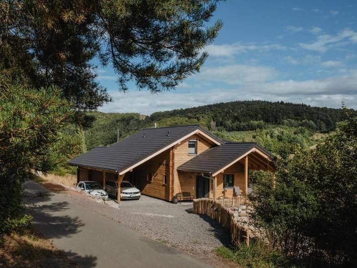 Ferienhaus für 6 Personen, mit Balkon und Terrasse sowie Garten und Ausblick in Waldeck