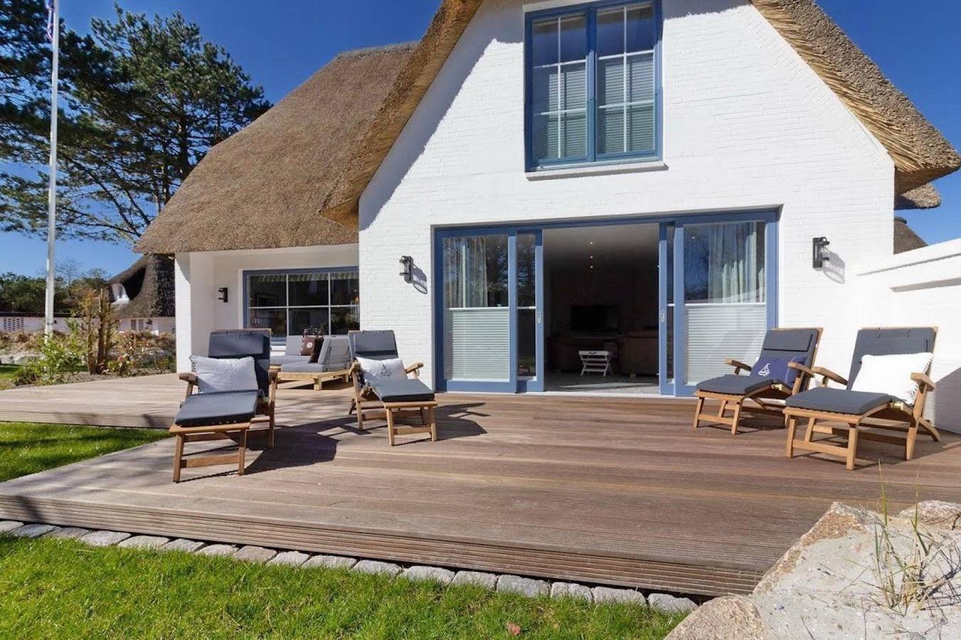 Ganze Ferienwohnung, Reetdachhaus Villa Retreat in St. Peter-Ording, Eiderstedt