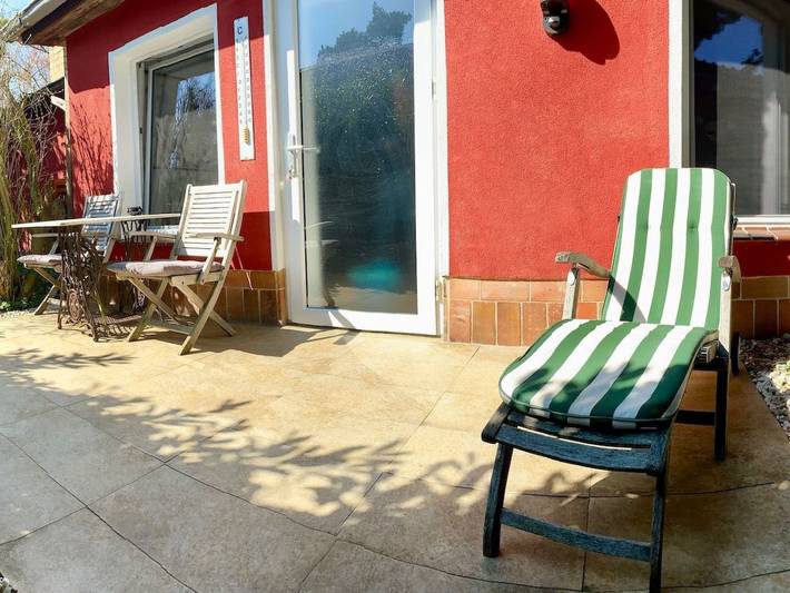 Ferienhaus für 2 Personen, mit Terrasse und Garten am Cospudener See - 2