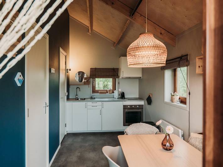 Wellness-Lodge mit Hot Tub in den Niederlanden in Ruinerwold, Drenthe