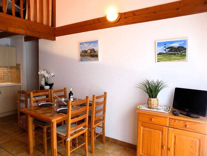 Gîte pour 4 personnes, avec balcon dans Plage du Bureau - 2