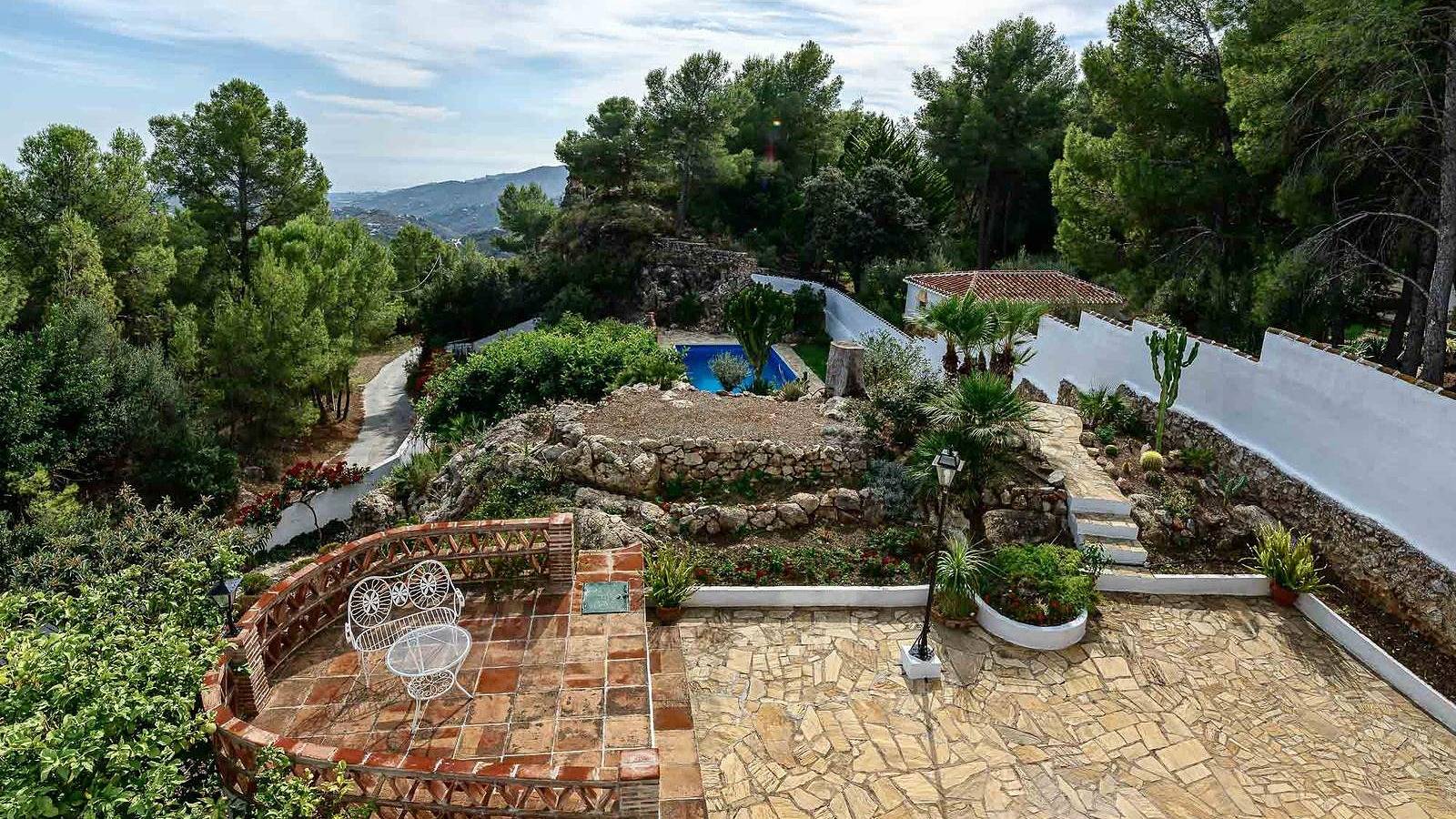 Villa Cortijo El Peñon Frigiliana by Ruralidays in Frigiliana, Costa del Sol