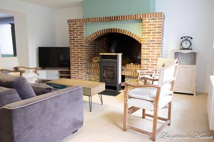 Maison de vacances pour 4 personnes, avec Terrasse et Jardin à Condette