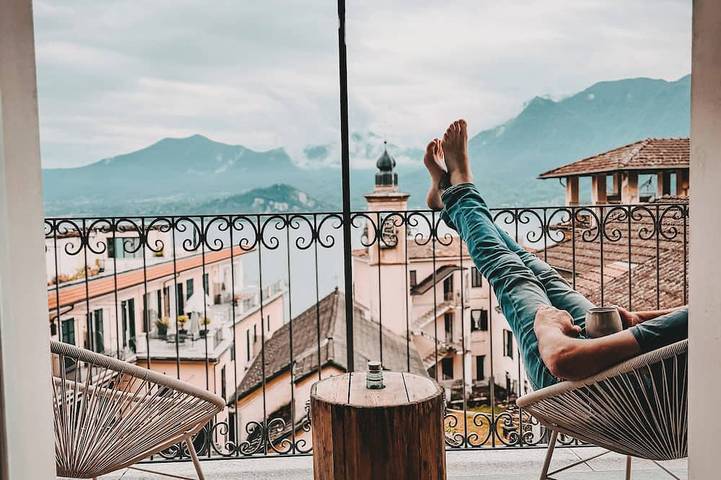 Ferienwohnung für 6 Personen, mit Balkon