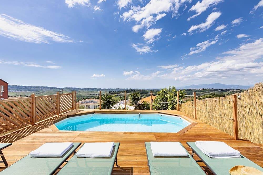 Appartamento intero, Charmant  Morrona appartamento con giardino e piscina privata in Terricciola, Pisa e dintorni