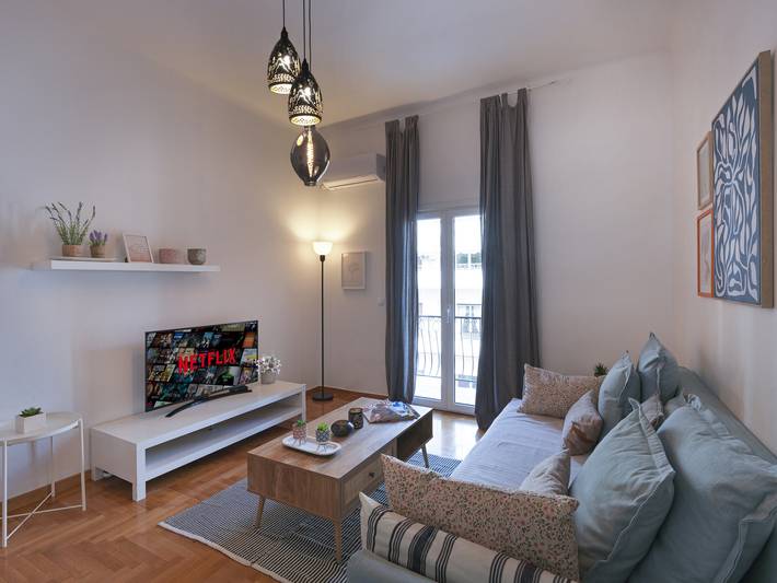 Vakantieappartement voor 3 personen, met balkon in Athene