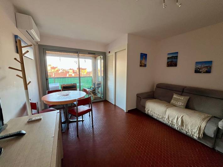 Gîte pour 2 personnes, avec balcon dans Plage de l'Oli (Port-Vendres) - 2