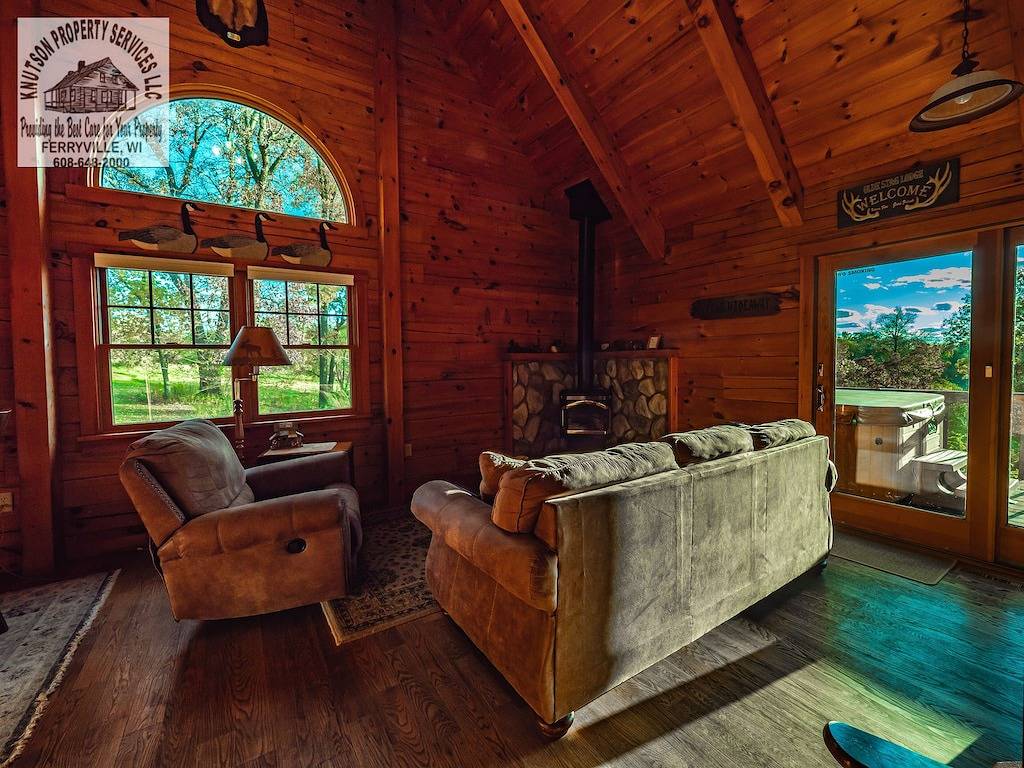 Abgeschieden Cabin nur wenige Minuten vom Mississippi River !! in Crawford County (WI)