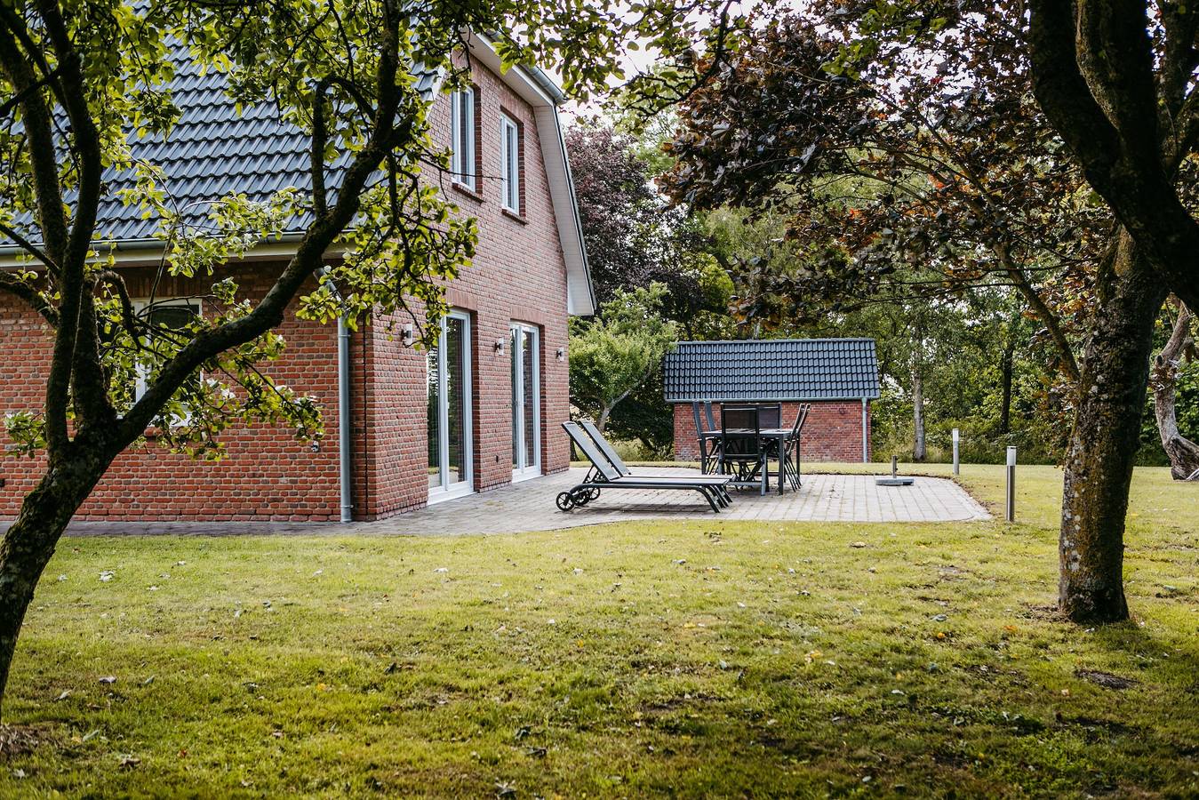 Ferienhaus Hof Bombüll in absoluter Alleinlage an der Nordsee in Klanxbüll, Nordfriesland