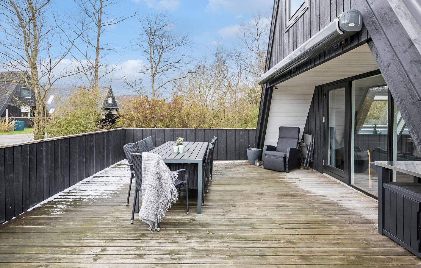 Feriehus for 4 personer med hage in Himmerland