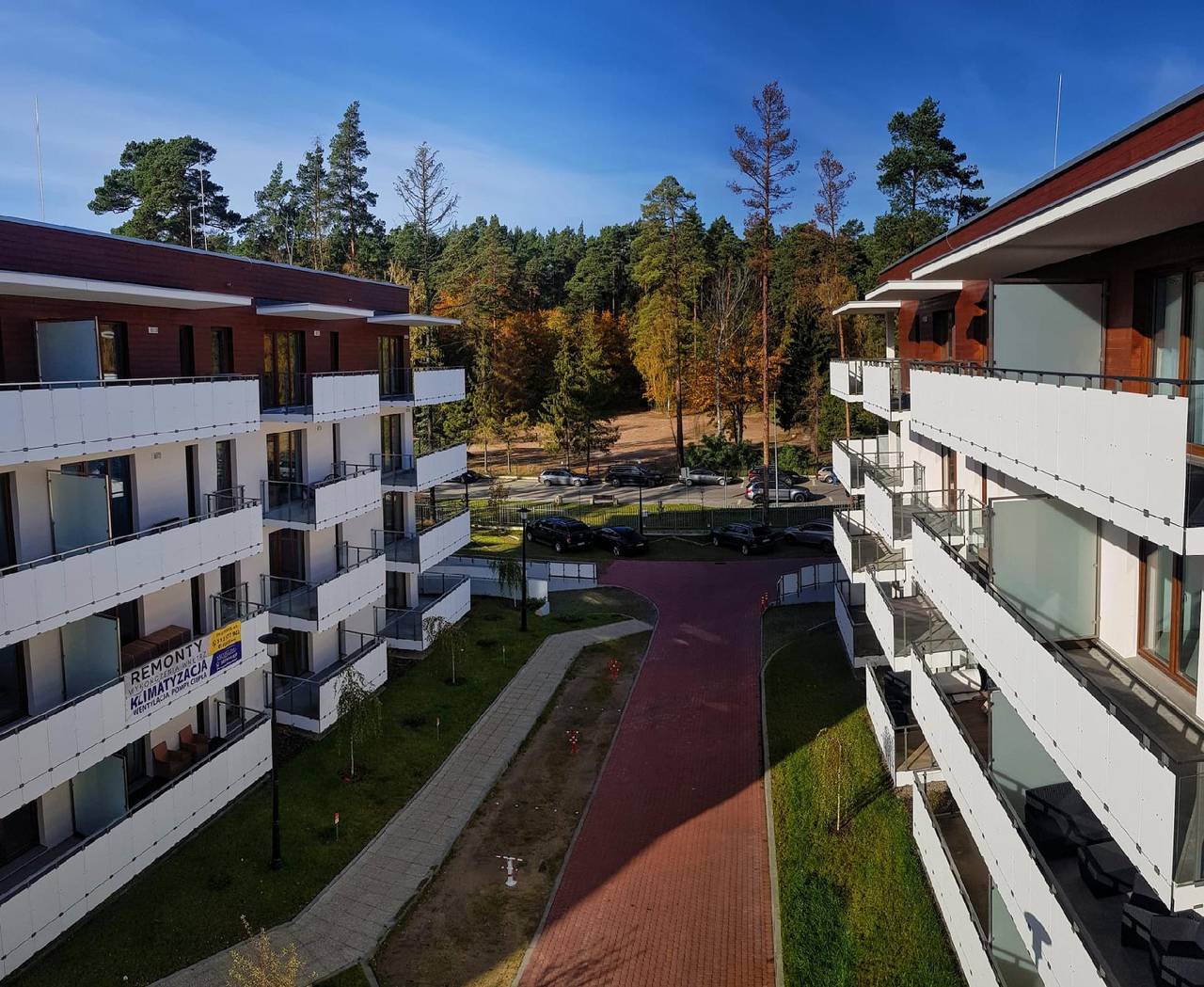 Ganze Ferienwohnung, Wohnung in Stegna mit Garten in Stegna, powiat nowodworski