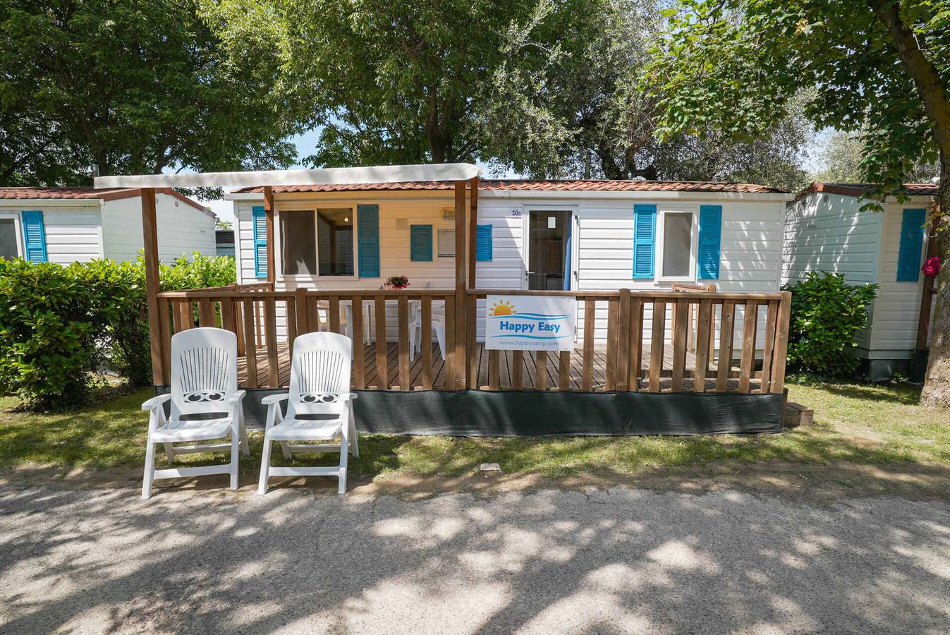 Mobilehome mit Klimaanlage, Terrasse und Pool  in Siniscola, Nuoro Provinz