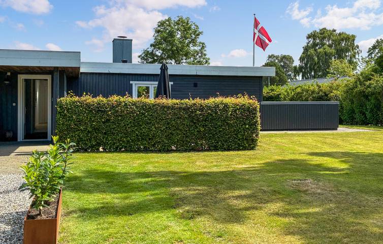 Ferienhaus mit Meerblick für 6 Personen, mit Terrasse und Garten in Hadersleben