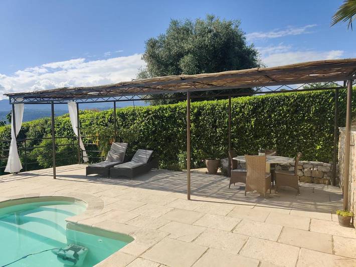 Chambre d’hôte pour 2 personnes, avec piscine et terrasse ainsi que vue et jardin à Saint-Paul-de-Vence - 4