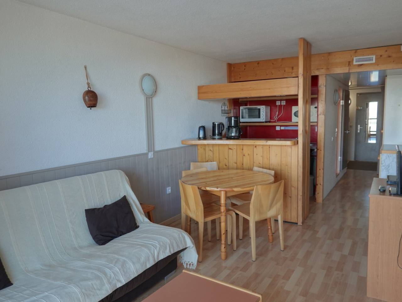 Estudio entero, Estudio para 4 personas en Arc 2000, se admiten mascotas in Les Arcs, Bourg-Saint-Maurice