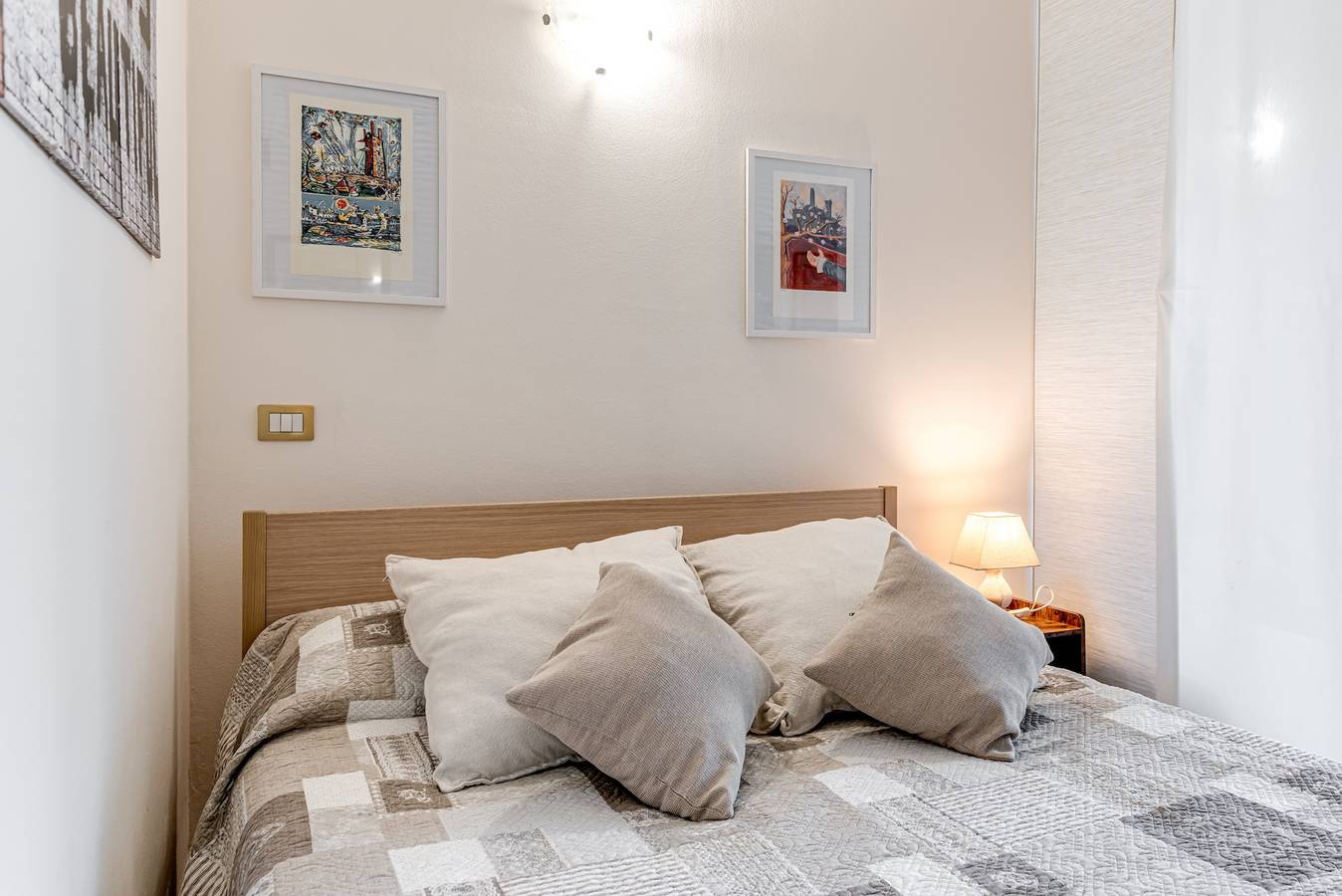 Geheel appartement, Appartement 'Un Angolo Nel Verde A Empoli' met gedeeld terras, Wi-Fi en airconditioning in Empoli, Provincie Florence