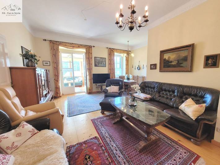 Ferienwohnung für 2 Personen, mit Balkon und Balkon/Terrasse sowie Garten und Seeblick in Ausseerland - 2