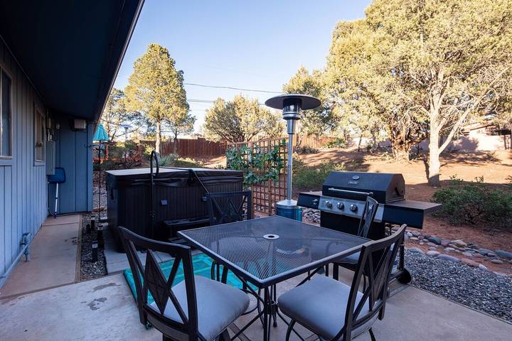Holiday rental for 6 people, with garden and terrace in Sedona
