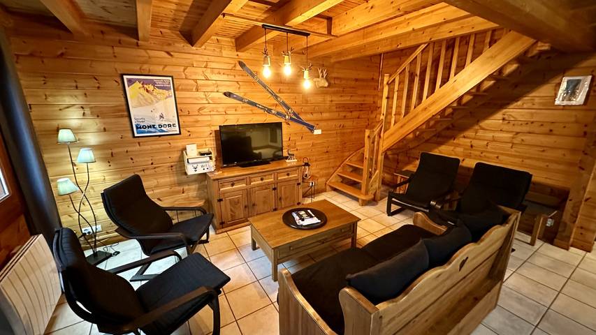 Chalet pour 6 personnes, avec jardin et terrasse à Mont-Dore - 2