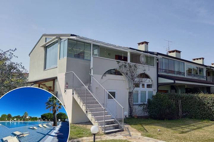 Ferienwohnung für 6 Personen, mit Pool und Garten, mit Haustier in Colà