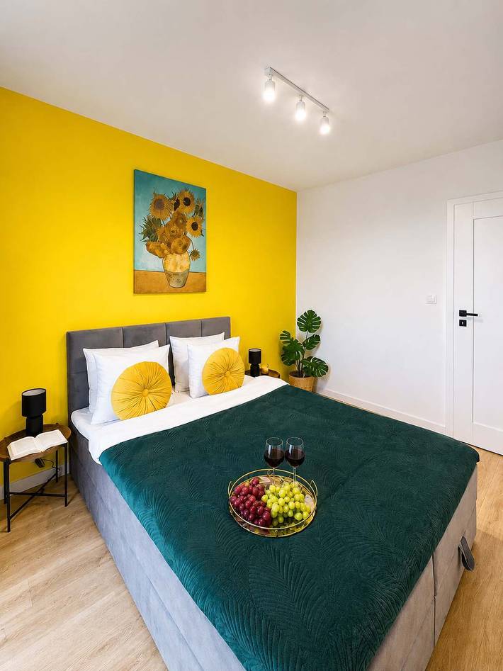 Cały apartament, Lumina modern 3-rooms apart in Łódź, Województwo łódzkie