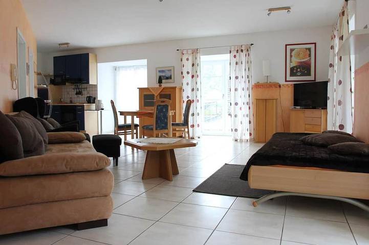 Ferienwohnung für 2 Personen, mit Terrasse, mit Haustier