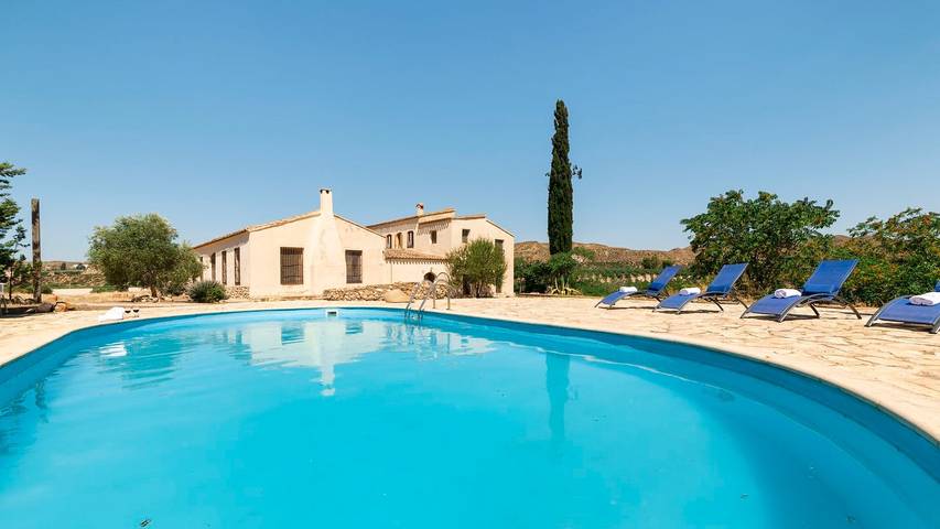 Casa rural para 14 personas, con piscina y balcón/terraza en Levante Almeriense - 4