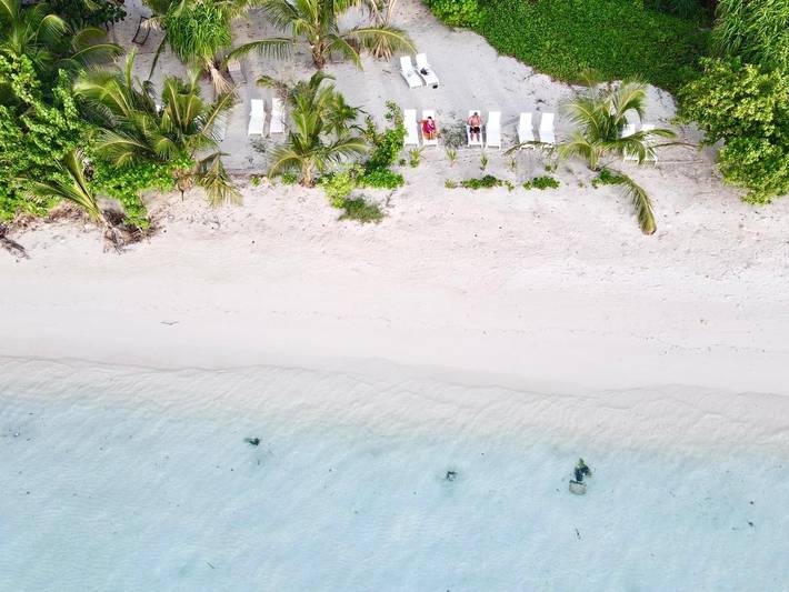Maison d’hôte pour 2 personnes, avec jardin et vue, animaux acceptés dans Dhiffushi - 4