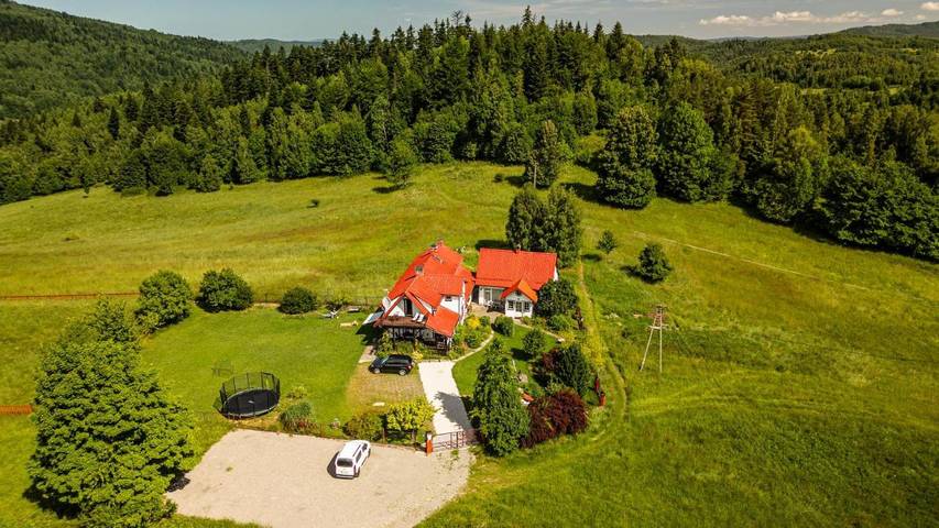 Apartament wakacyjny dla 3 osób, z ogród i widok oraz sauna w Korbielów