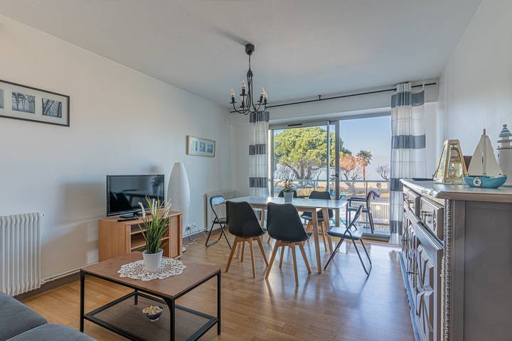 Ganze Wohnung, Ferienwohnung "Appartement vue mer Arcachon" mit Meerblick, Balkon und Wlan in Arcachon, Arcachon und Umgebung