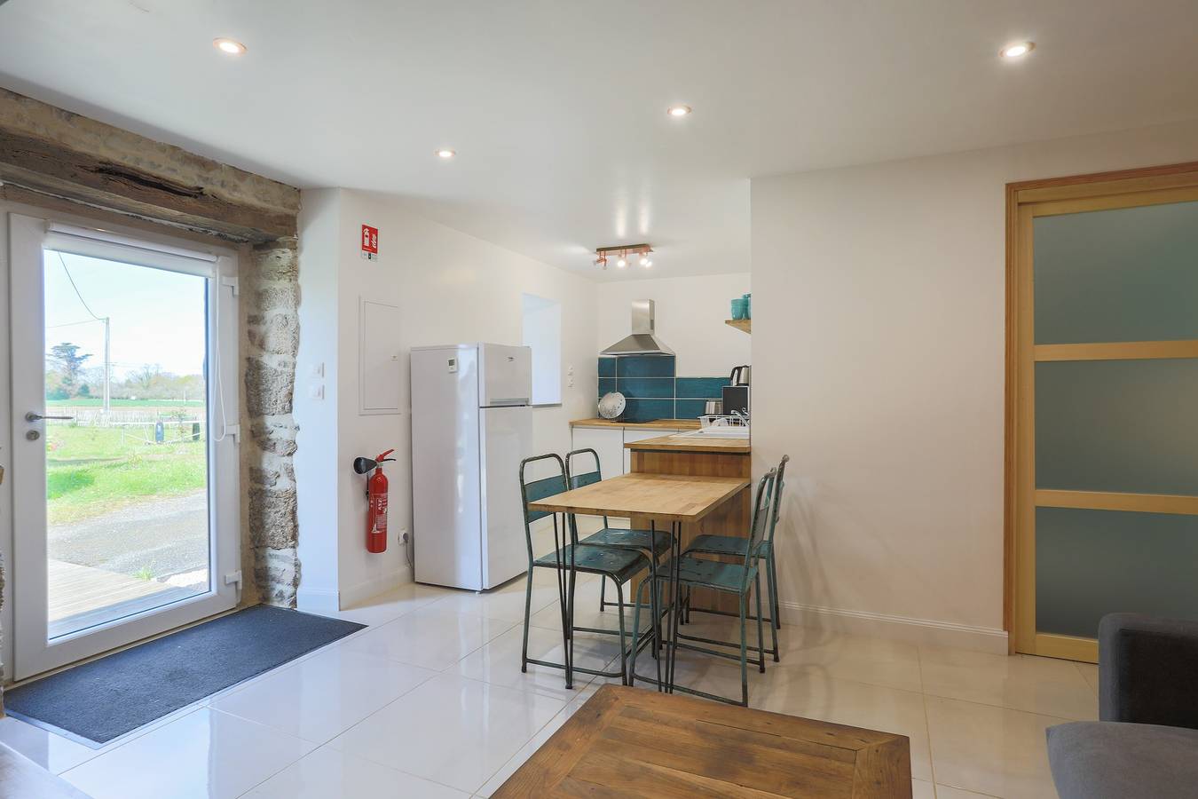 Maison de vacances 'Gite Des Hauts Grève - Penty' avec terrasse et Wi-Fi in Saint-Michel-en-Grève, Ceinture Dorée