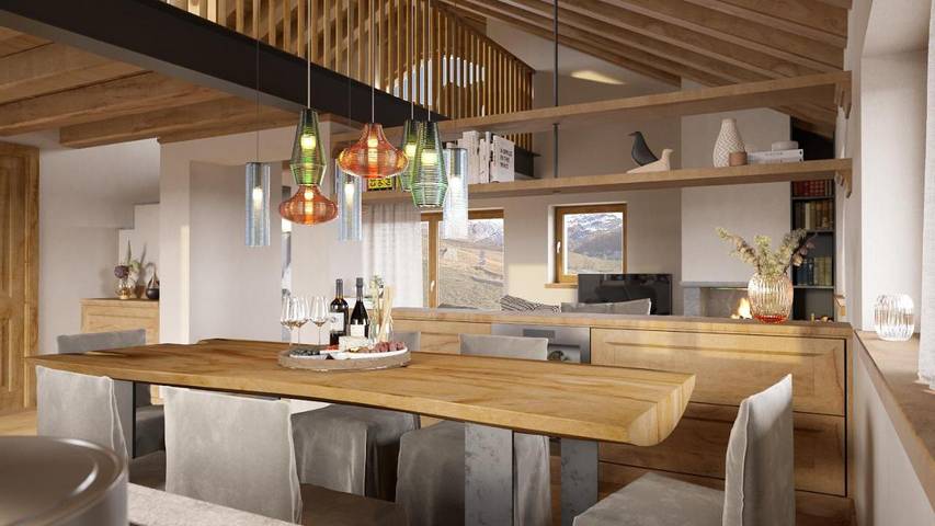 Appart’hôtel pour 4 personnes, avec vue ainsi que jardin et sauna dans Cervinia - 4