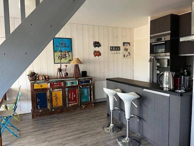 Gîte pour 4 personnes, avec balcon dans Plage De La Jetee Andernos Les Bains