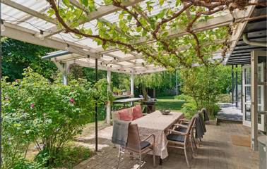 Ferienhaus für 6 Personen, mit Garten und Terrasse, mit Haustier an der Kattegat Küste