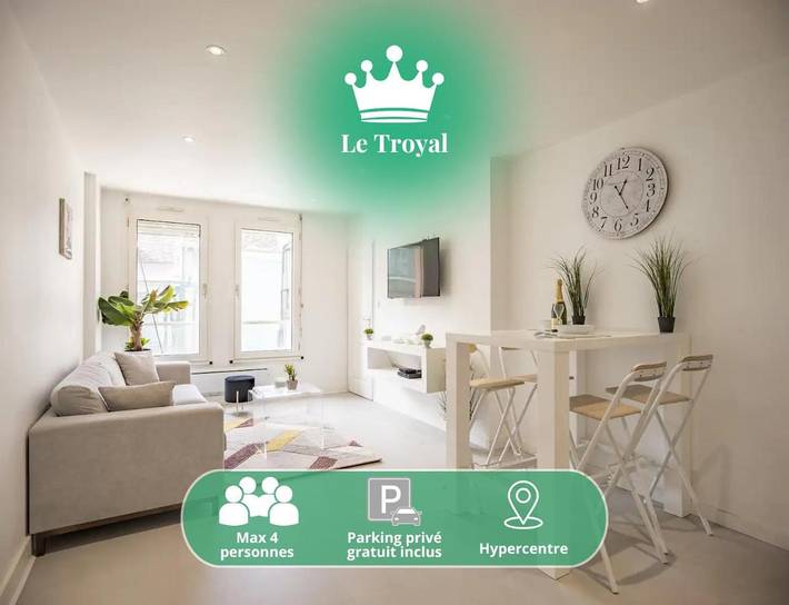 Gîte pour 4 personnes, avec Vue dans Office De Tourisme De Troyes