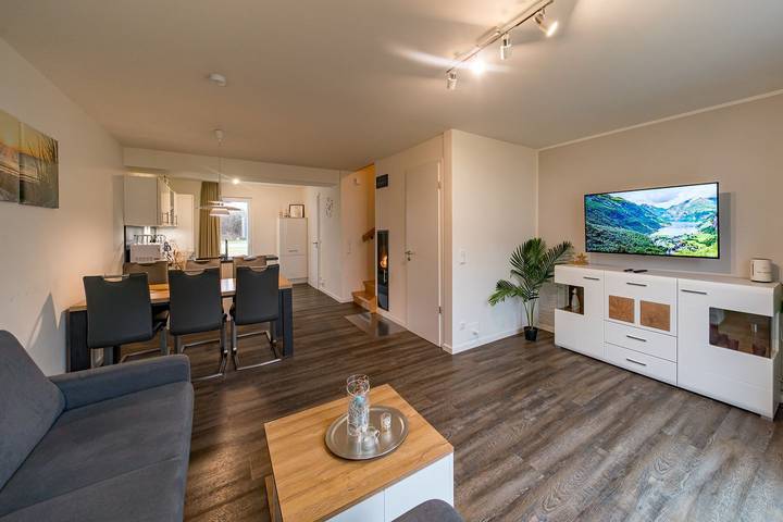 Ferienhaus für 6 Personen, mit Sauna und Ausblick sowie Balkon in Schillig - 3