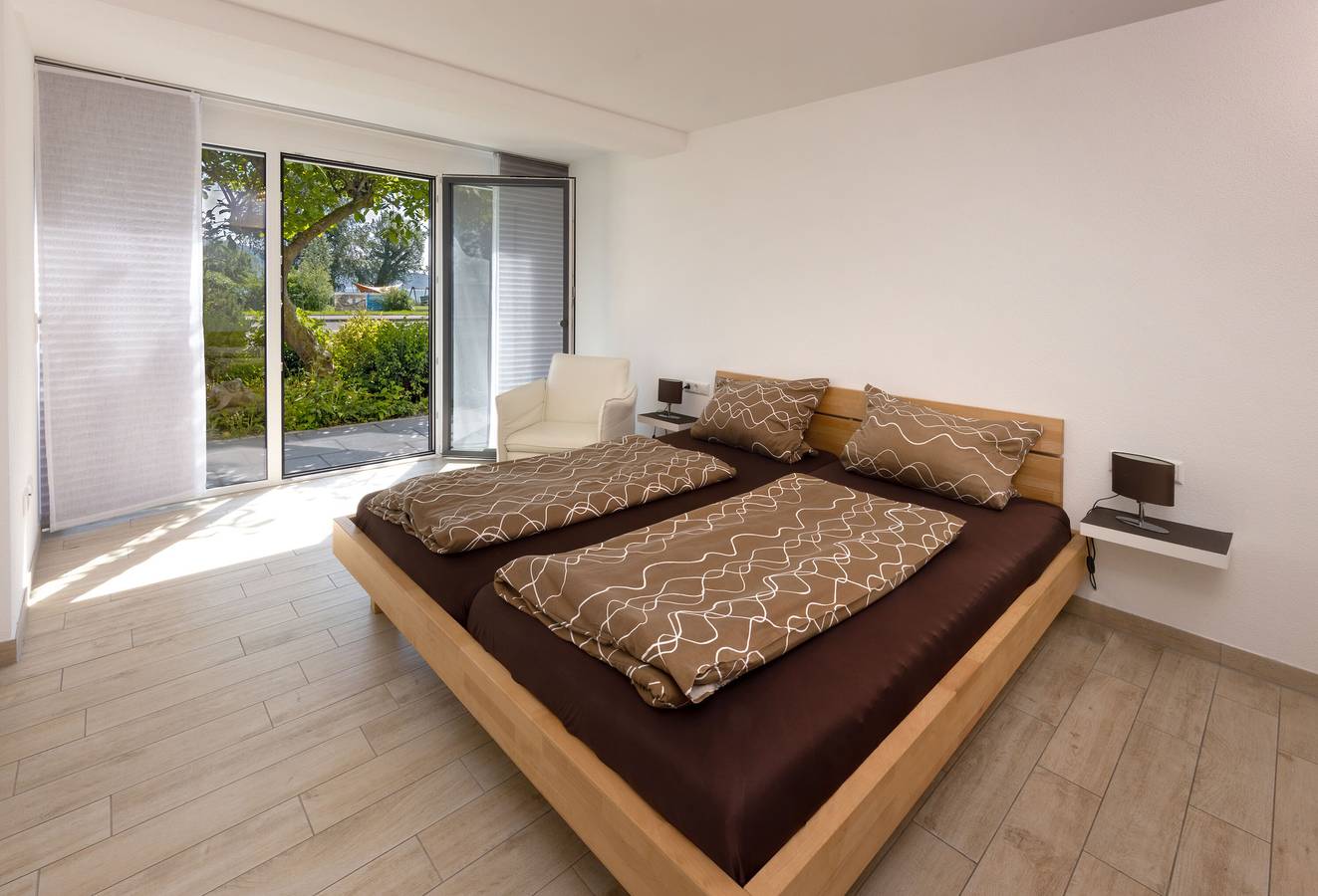 Appartement entier, Appartement Deluxe Haldenhof avec vue sur le lac, terrasse commune et Wi-Fi, 58 m² in Bodman-Ludwigshafen, Obersee (Bodensee)